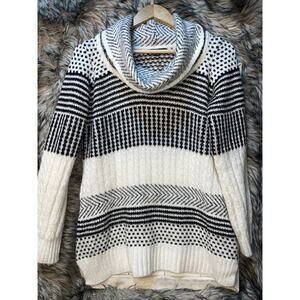 GJB New York Cashmere Wool‎ Blend Knit Pull Over Sweater Women's Size M